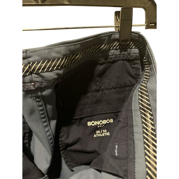 Bonobos Golf Pants Mens 36x32 (Tag 35x32) Blue Performance Link Athletic - Picture 5 of 5